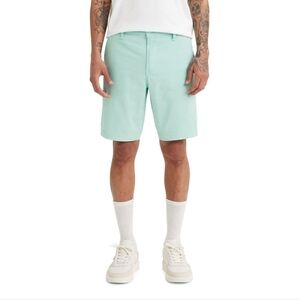 Levi's Xx Chino Size 40 Light Green Flat Front Shorts New.